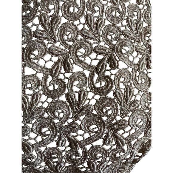 Jessica McClintock Size 8 Women's Gold Lace‎ Dress EUC - Picture 5 of 7